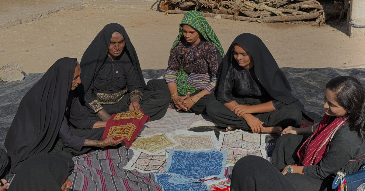 Kutchi embroidery and the communities that keeps it alive